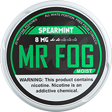 Mr Fog Moist Nicotine Pouches Spearmint