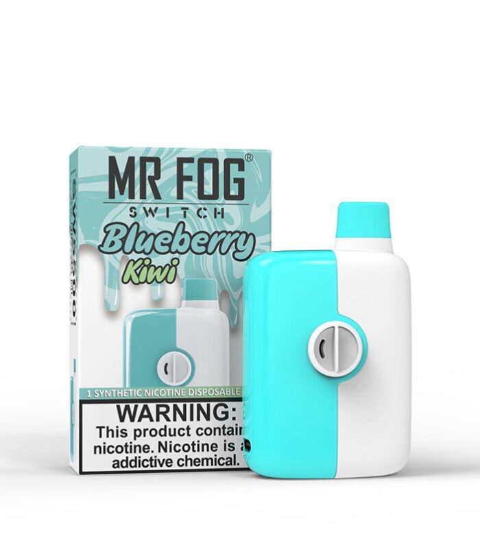 Blueberry Kiwi Mr Fog Switch 5500 Puffs – Disposable