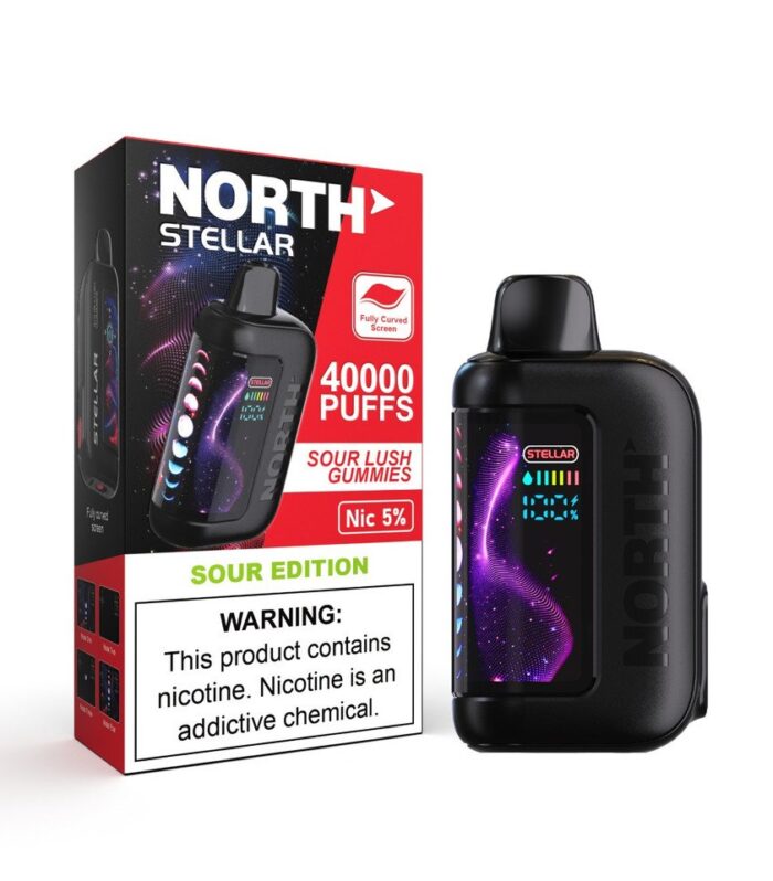 Sour Lush Gummies North Stellar Dark Moon Edition - 40K Puffs