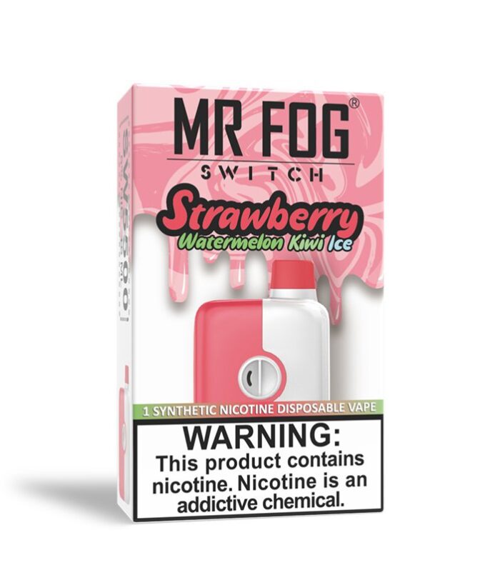 Strawberry Watermelon Kiwi Ice Mr Fog Switch 5500 Puffs