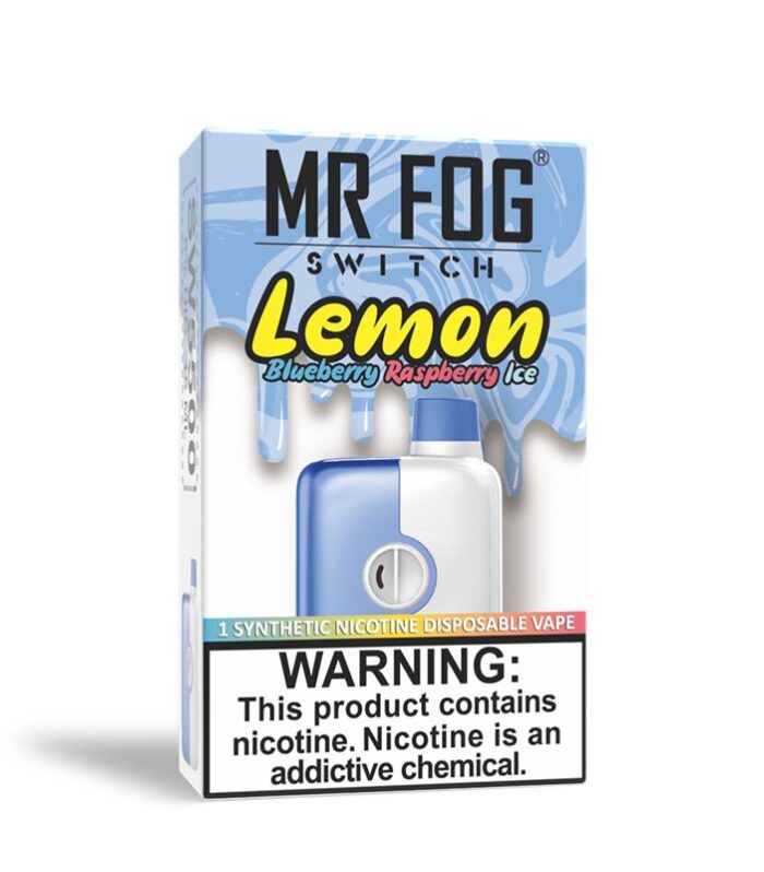 Lemon Blueberry Raspberry Ice Mr Fog Switch 5500 Puffs