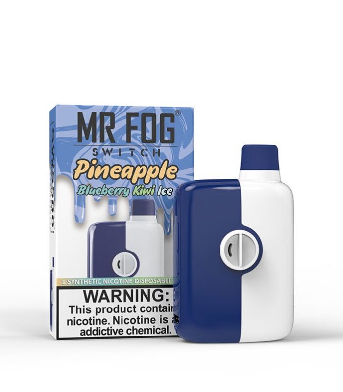 Pineapple Blueberry Kiwi Ice Mr Fog Switch 5500 Puffs