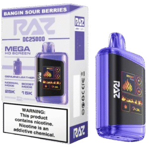 Bangin Sour Berries Raz Flavor DC25000 - Disposable