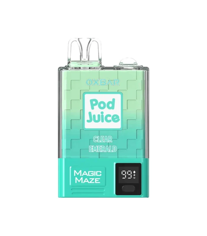 CLEAR EMERALD OXBAR PRO Magic Maze - 10K Puffs