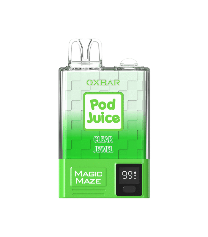 CLEAR JEWEL OXBAR PRO Magic Maze - 10K Puffs
