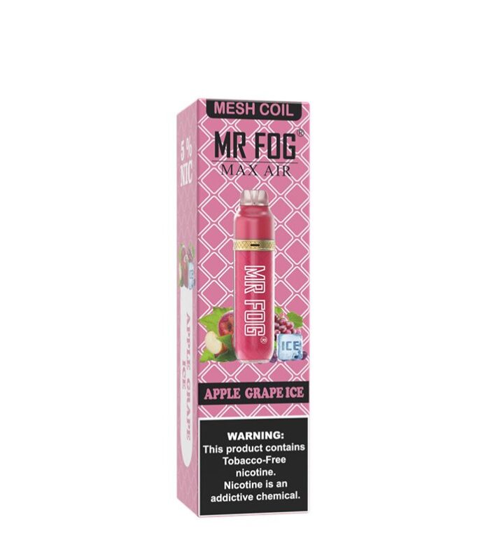 Mr Fog Max Air Apple Grape Ice Disposable – 3000 Puffs