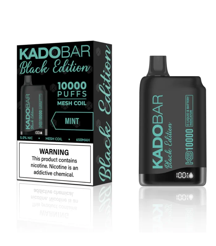 Mint Kado Bar Black Edition 10000 Puffs
