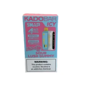 Sour Losh Gummy Kado Bar Snap 25k Puffs - Disposable vape