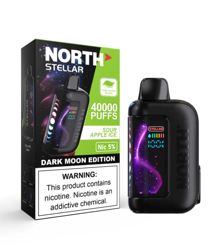 Sour Apple Ice - North Stellar Dark Moon Edition 40K Disposable Vape