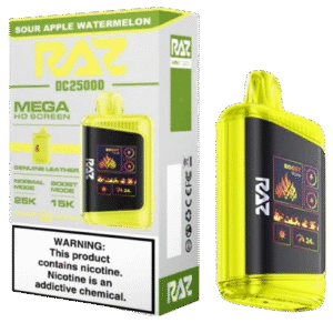 Raz Sour Apple Watermelon Flavor DC25000 - Disposable