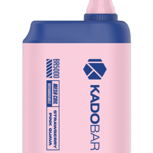 Strawberry Pink Guava Kado Bar BR5000 Puffs Disposable Vape