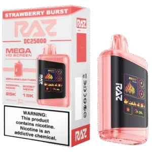 Strawberry Burst Raz DC25000 - Disposable
