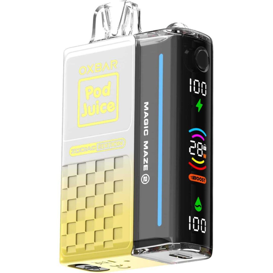 White Gummy Ice Oxbar Pod – 30,000 Puffs Disposable Vape