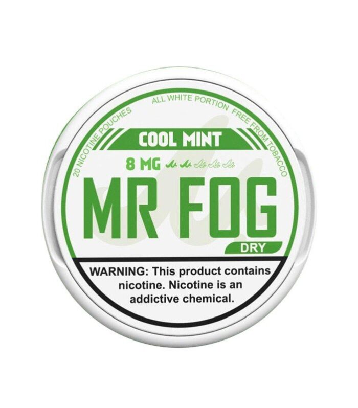 Mr Fog DRY Nicotine Pouches Cool Mint