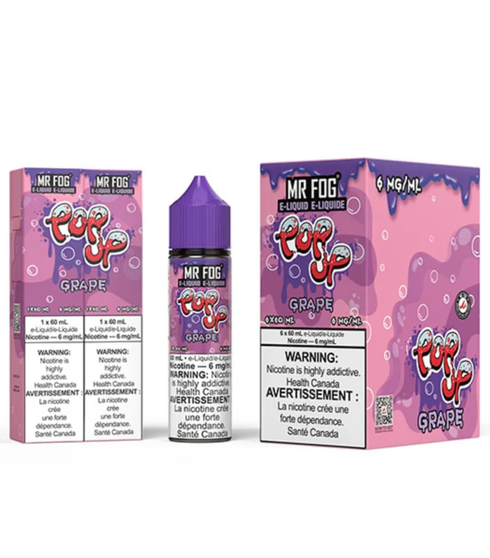 Grape Pop Up Mr Fog E Liquid 60ML