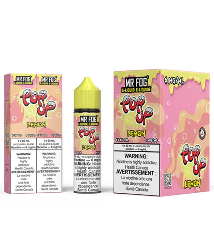 Pop Up Lemon Mr Fog E Liquid 60ML