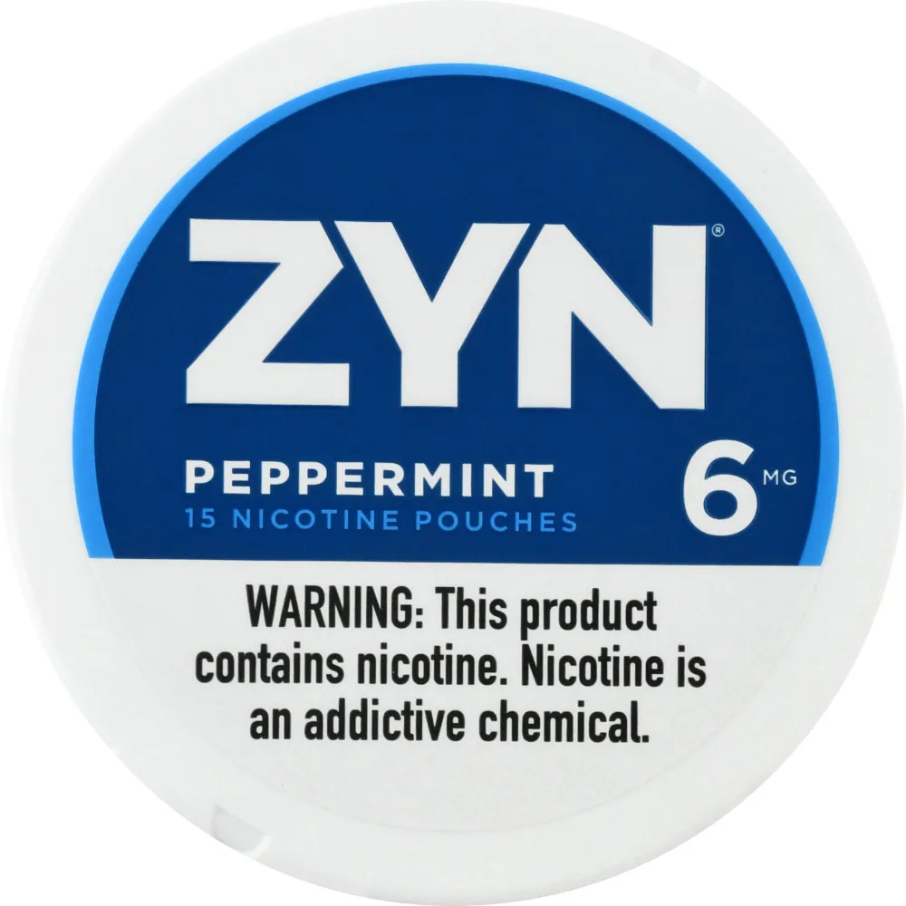 ZYN Peppermint 6MG Nicotine Pouches – Smooth & Minty ZYN Peppermint 6MG Nicotine Pouches – Smooth & Minty