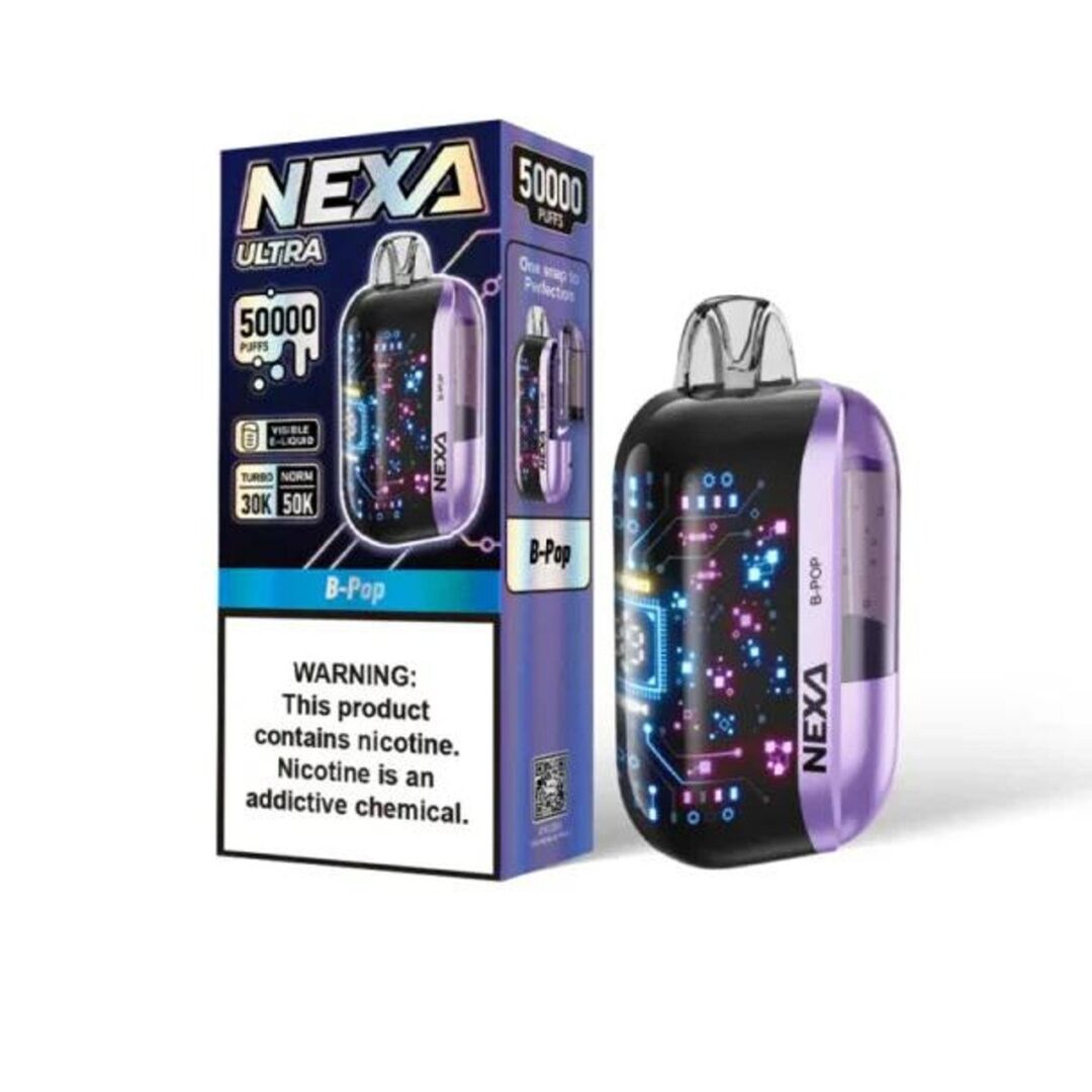 B Pop Nexa Ultra 50000 Disposable Vape - 20mL
