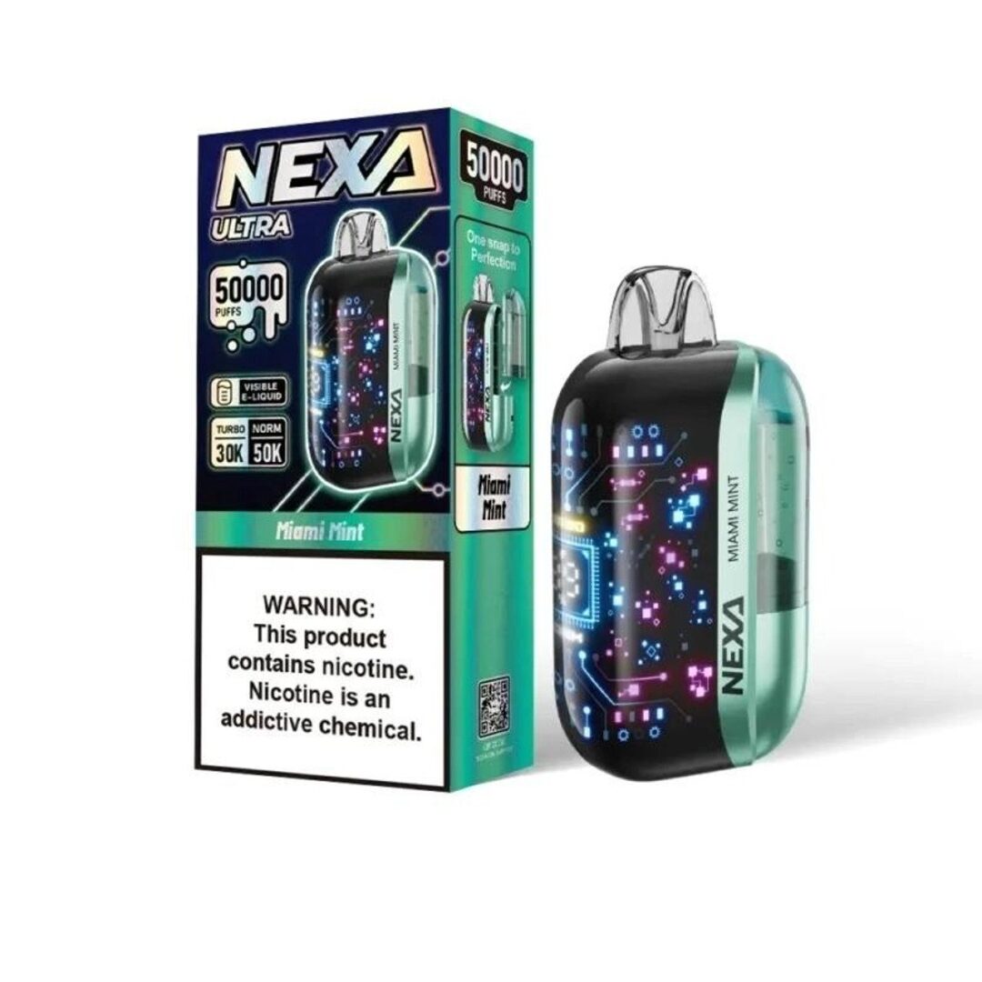 Miami Mint Nexa Ultra 50000 Disposable Vape - 20mL