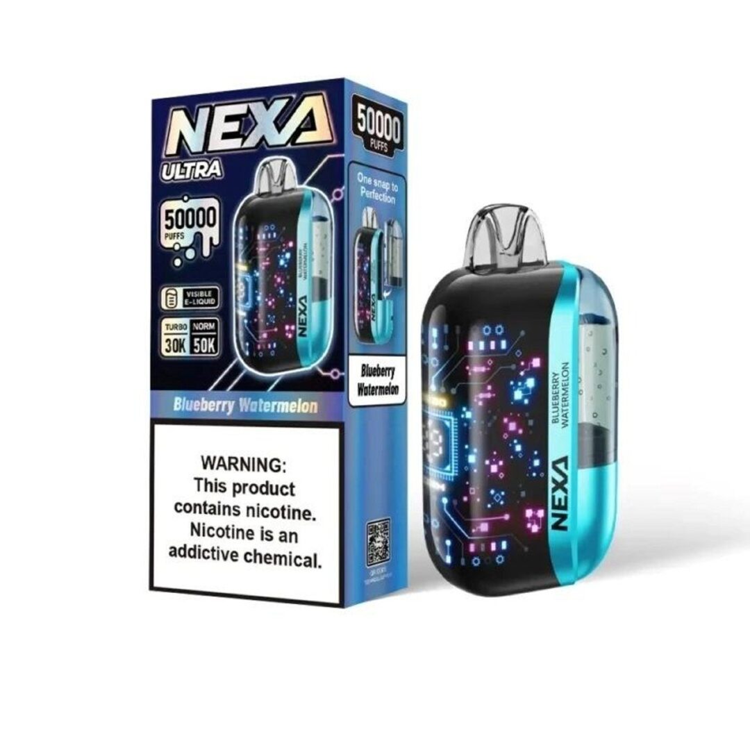 Nexa Ultra Blueberry Watermelon 50K Puff - 20mL | Nexa Vape
