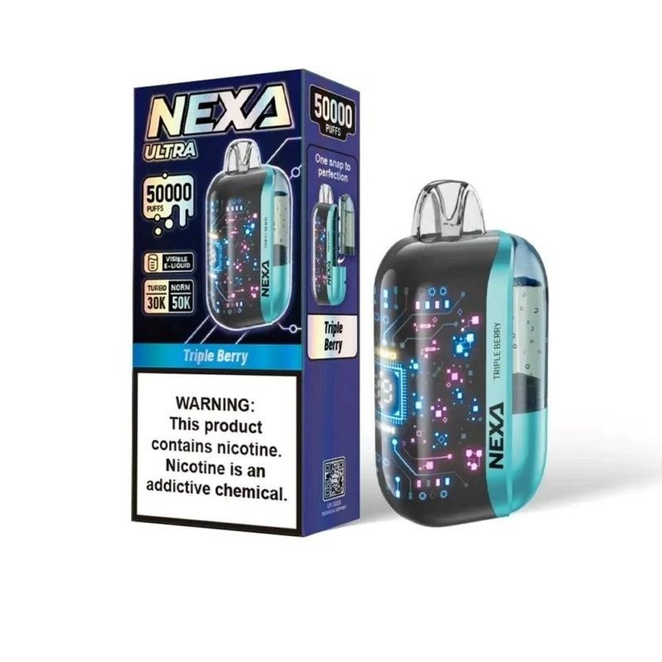 Triple Berry Nexa Ultra 50K Puffs Vape - 5% Nic | Nexa Vape