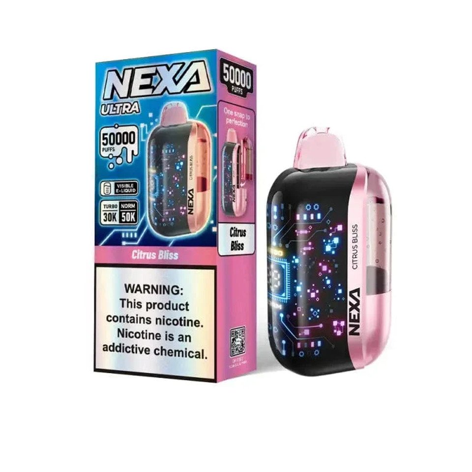 Nexa Ultra Citrus Bliss 50K Puff - 20mL | Nexa Vape