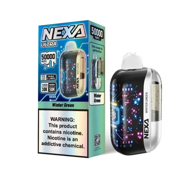 Winter Green Nexa Ultra 50000 Disposable Vape - 20mL