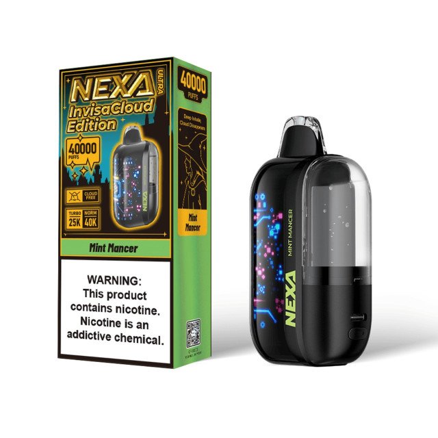 Mint Mancer Nexa Ultra 50000 Disposable Vape - 20mL (Invisa Cloud Edition)