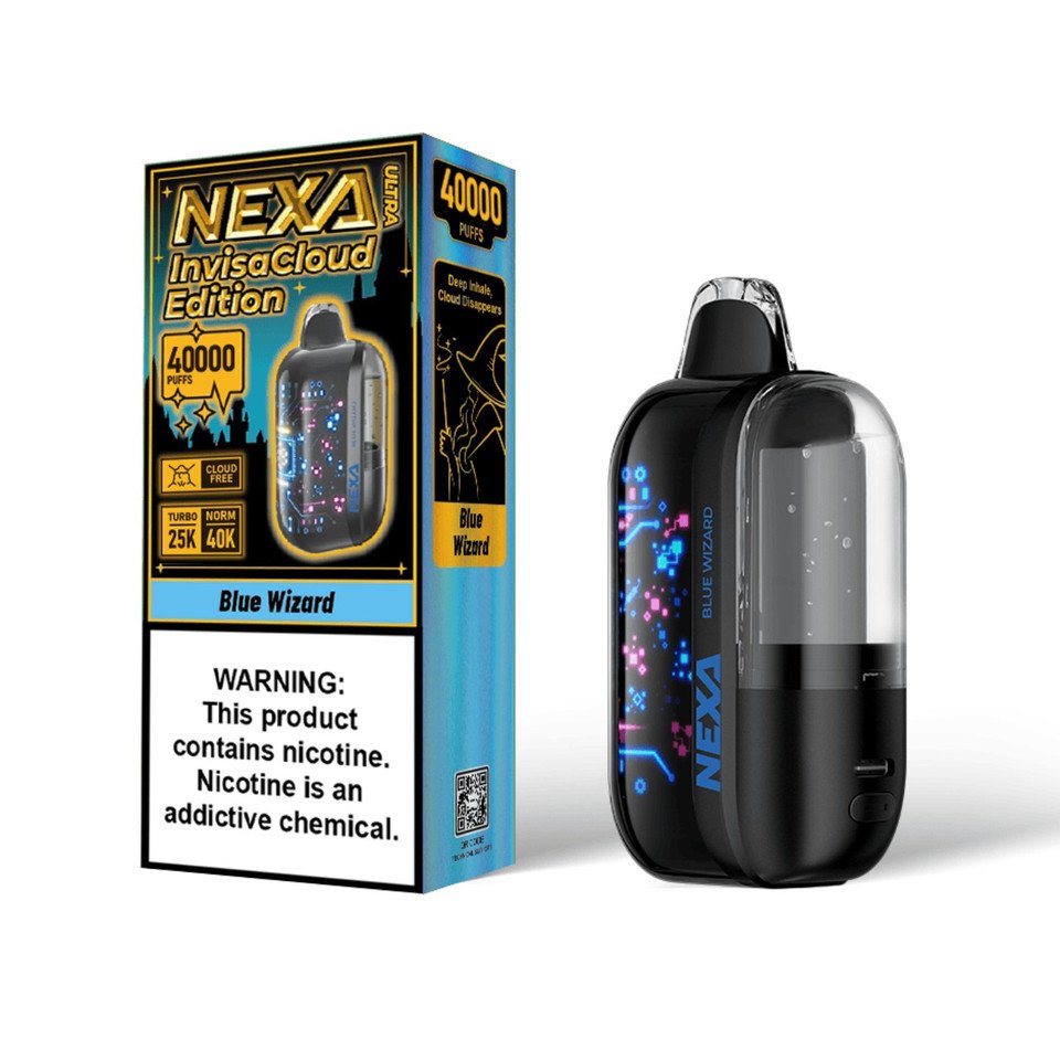Nexa Ultra Blue Wizard 50K Puff - 20mL | Nexa Vape Nexa Ultra Blue Wizard 50K Puff - 20mL | Nexa Vape