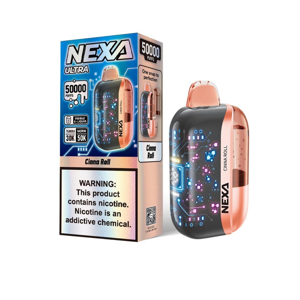 Cinna Roll Nexa Ultra 50K Puffs Vape - 5% Nic | Nexa Vape