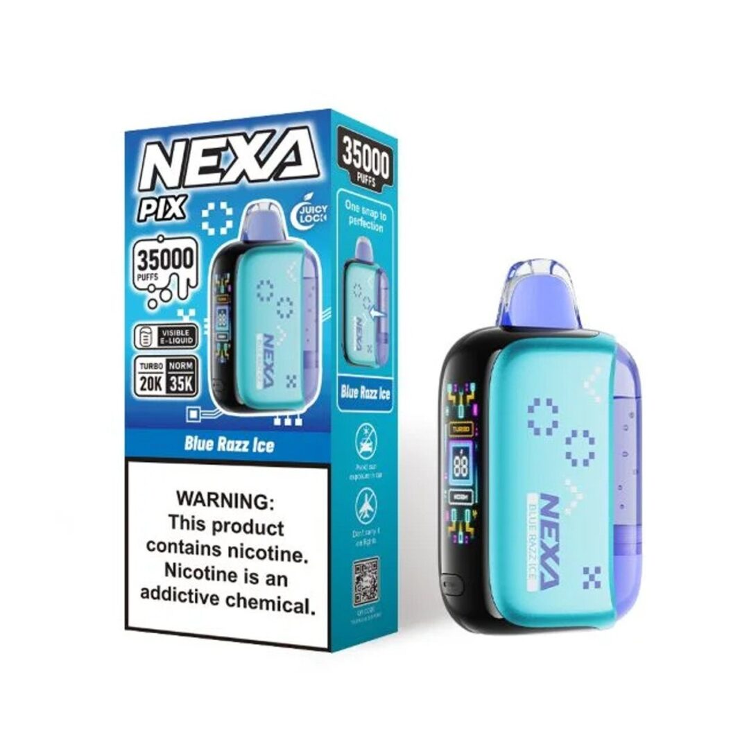 Blue Razz Ice Nexa Pix 35K Puffs - 16mL | Nexa Vape