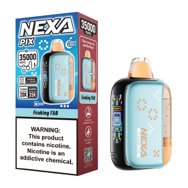 Nexa Fcuking Fab Pix 35K Puffs - 16mL | Nexa Vape Nexa Fcuking Fab Pix 35K Puffs - 16mL | Nexa Vape