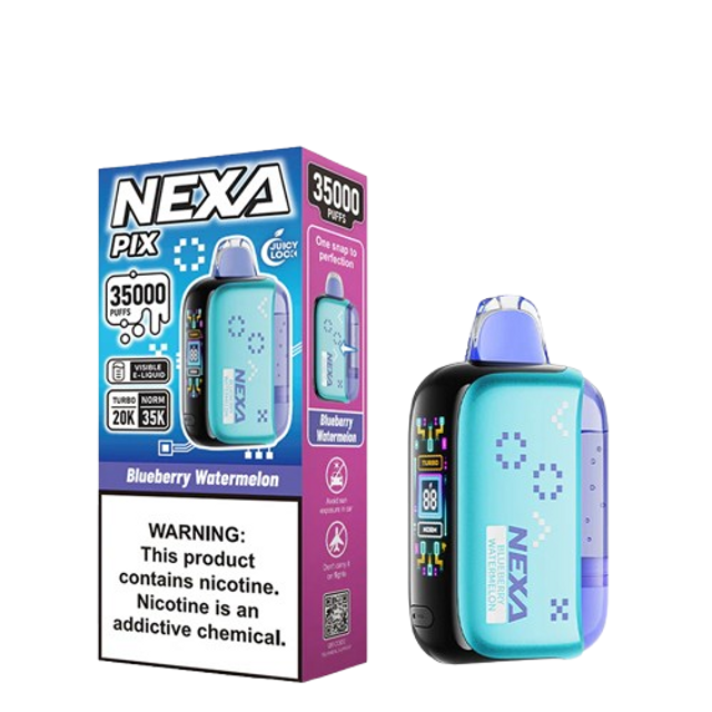 Blueberry Watermelon Nexa Pix 35K Puffs - 16mL | Nexa Vape