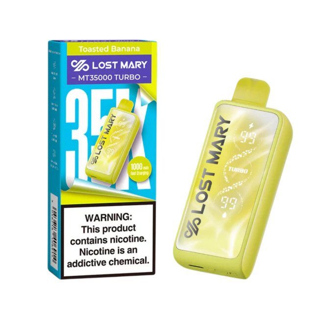 Toasted Banana Lost Mary MT35000 Turbo | Lost Mary Vape