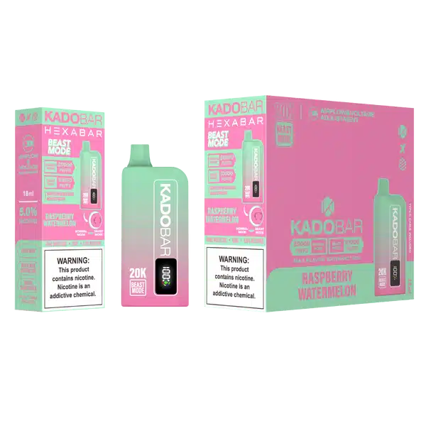 Raspberry Watermelon Hexa X Kado Bar 20000 Puffs