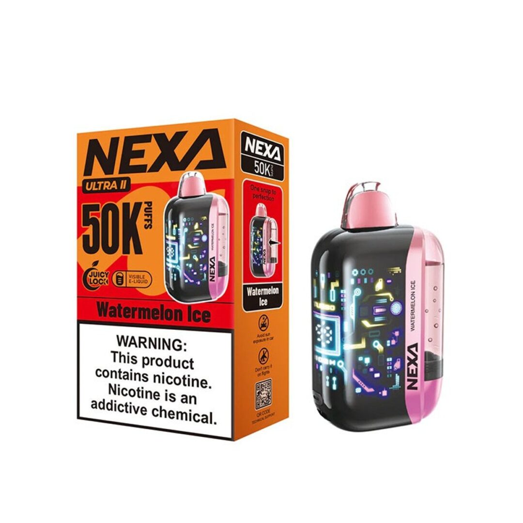 Nexa Watermelon Ice Ultra II 50K Puffs | Nexa Vape