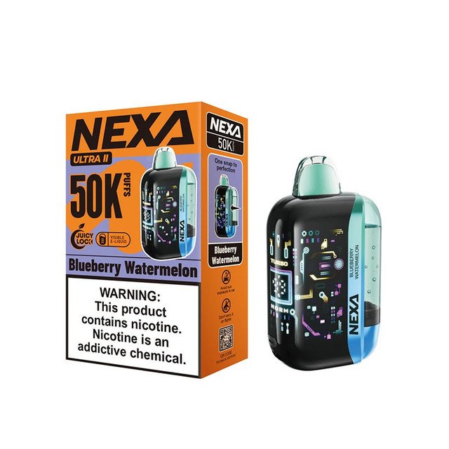 Nexa Blueberry Watermelon Ultra II 50K Puffs | Nexa Vape