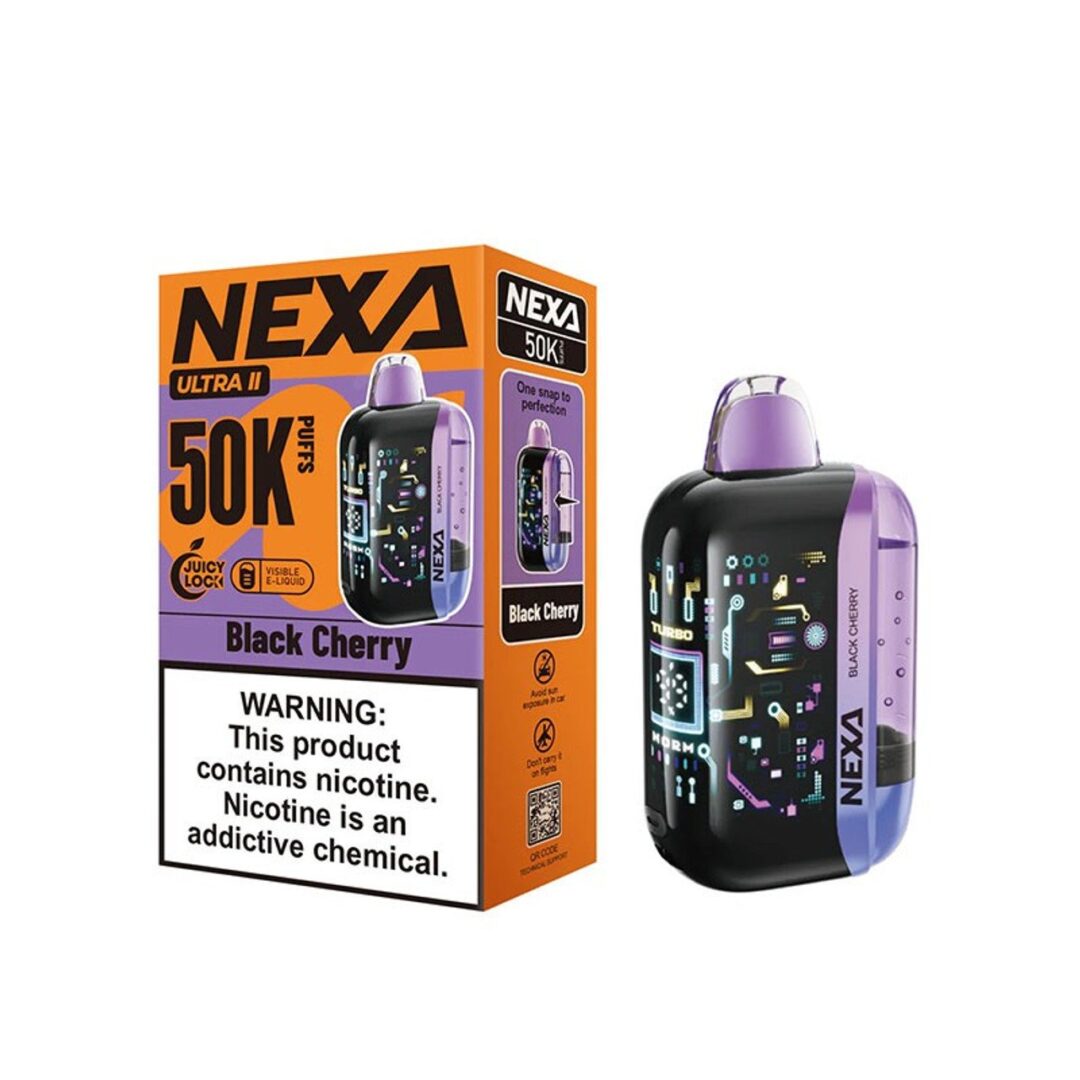 Nexa Black Cherry Ultra II 50K Puffs | Nexa Vape