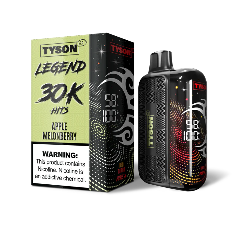 Tyson 2.0 Legend 30K Apple Melon berry Vape