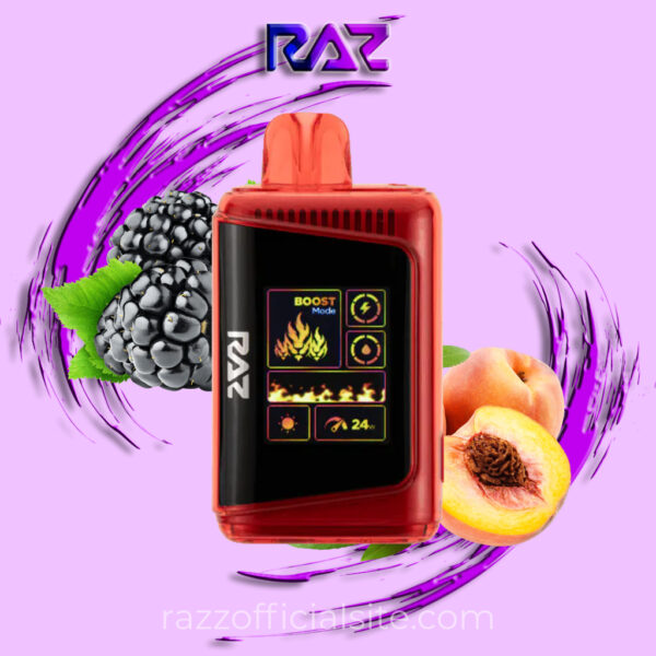 Black Cherry Peach RAZ LTX 25K Disposable Vape | Raz Vape