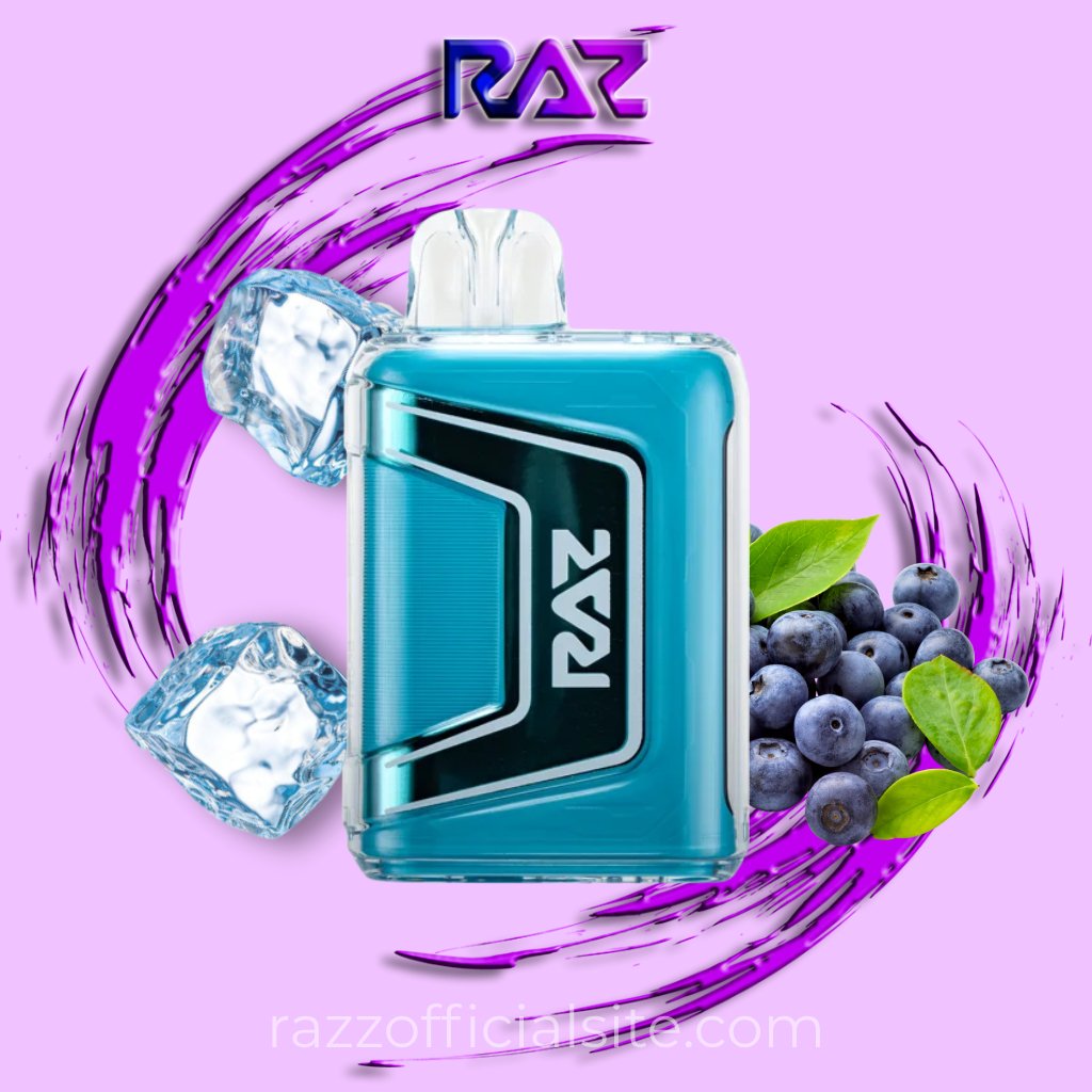 Blue Razz Ice Raz TN9000 Disposable Vape | Raz Vape