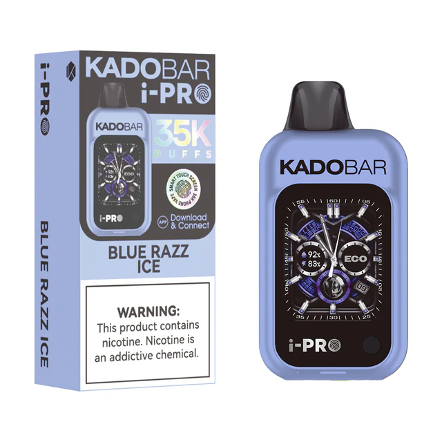 Blue Razz Ice Kado Bar i-Pro 35K Puffs Vape