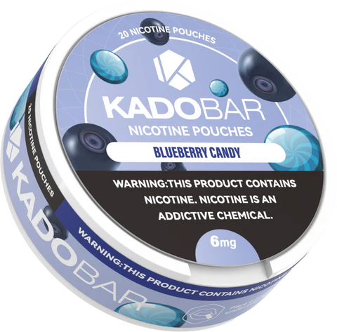 Kado Bar Blueberry Candy Nicotine Lozenges