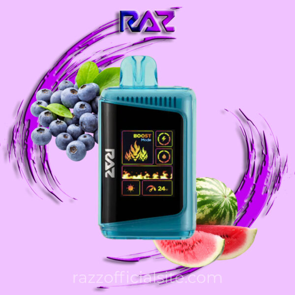 Blueberry Watermelon Raz LTX 25K ZERO NICOTINE Vape | Raz Vape