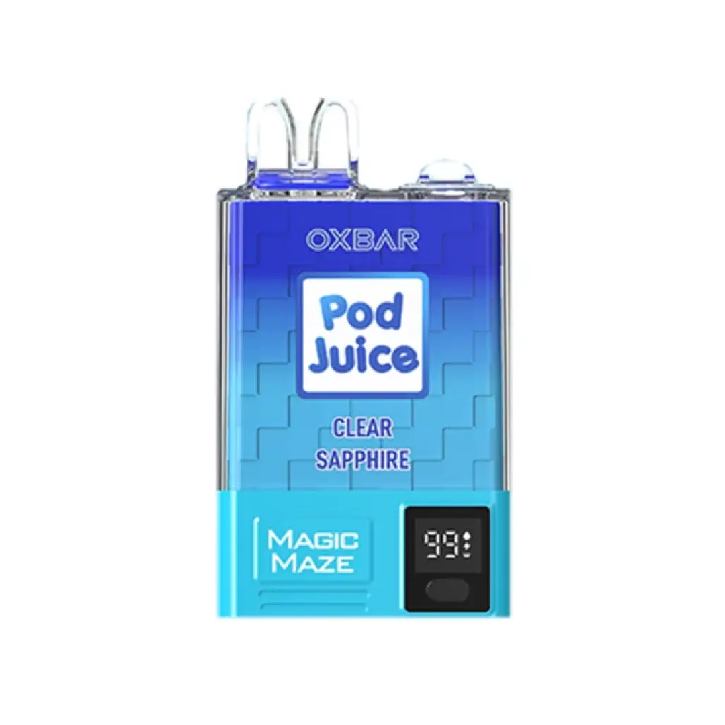 CLEAR SAPPHIRE OXBAR PRO Magic Maze 10K Puffs