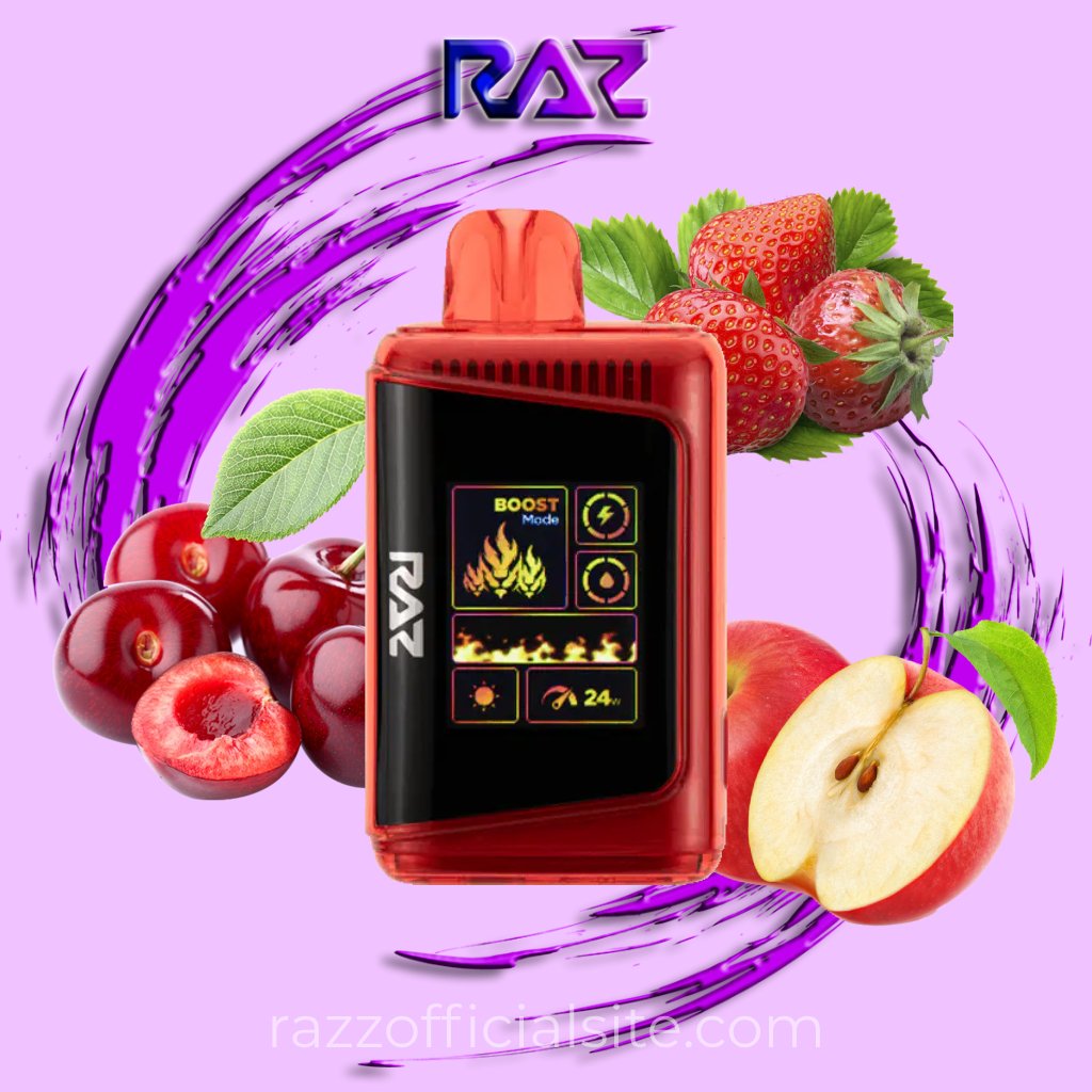 Cherry Strapple Raz 25K LTX Disposable Vape | Raz Vape