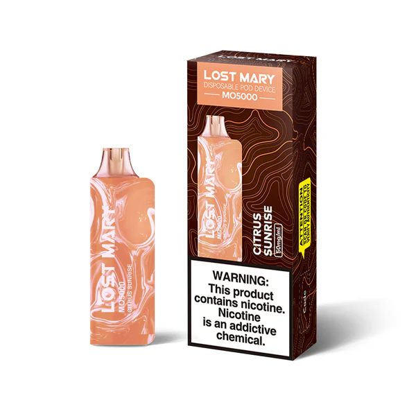 Citrus Sunrise Lost Mary MO5000 Disposable Vape | Lost Mary Vape