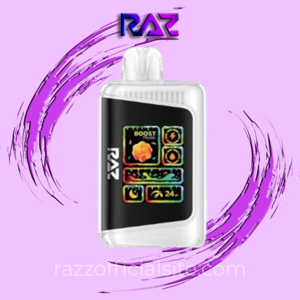 White Grape Gush RAZ LTX 25K Disposable Vape | Raz Vape