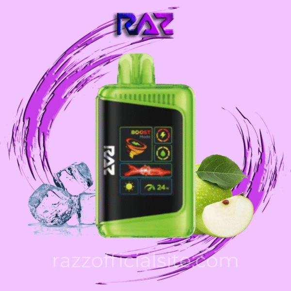 Sour Apple Ice Raz DC25000 Disposable Vape | Raz Vape Sour Apple Ice Raz DC25000 Disposable Vape | Raz Vape