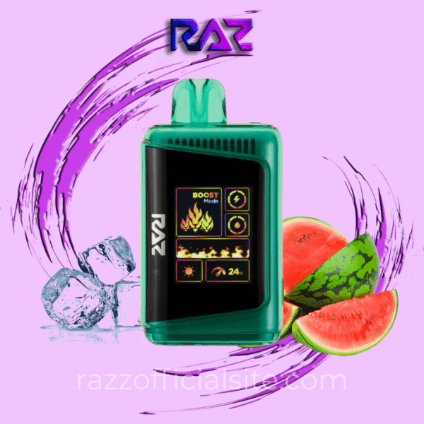 Watermelon Ice Raz DC25000 Disposable Vape (Christmas Edition) | Raz Vape